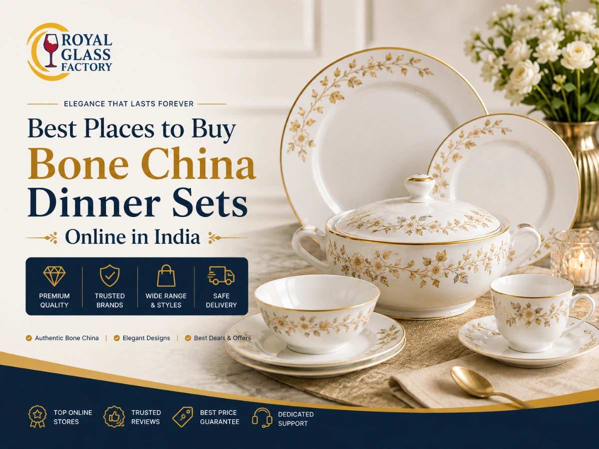 Best Places to Buy Bone China Dinner Sets Online in India