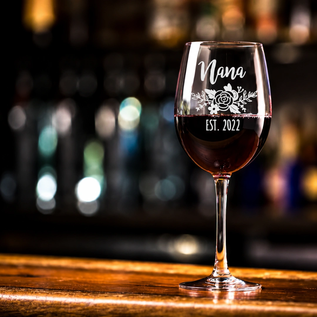 Wine Glass Printing Serv